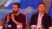 VIDEO: EDDIE THE EAGLE Stars Hugh Jackman and Taron Egerton Visit ‘The View’ Video