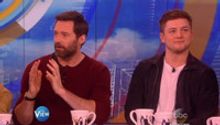 VIDEO: EDDIE THE EAGLE Stars Hugh Jackman and Taron Egerton Visit ‘The View’