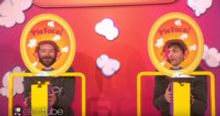 VIDEO: Ashton Kutcher and Danny Masterson Compete in 'Pie Face' on ELLEN