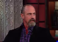 VIDEO: Christopher Meloni Talks Bouncer Career on LATE SHOW Video