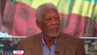 VIDEO: Morgan Freeman Talks Oscars' Girl Scout Cookie Moment on THE TALK