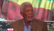 VIDEO: Morgan Freeman Talks Oscars' Girl Scout Cookie Moment on THE TALK