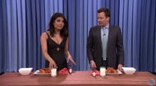 VIDEO: Priyanka Chopra and Jimmy Have a Wing-Eating Contest on TONIGHT