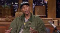 VIDEO: Pharrell Williams Strikes His Best '80s Sitcom Intro Pose on TONIGHT
