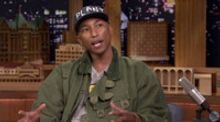 VIDEO: Pharrell Williams Strikes His Best '80s Sitcom Intro Pose on TONIGHT