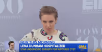 VIDEO: On GOOD MORNING AMERICA, Lena Dunham Hospitalized for Ruptured Ovarian Cyst