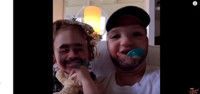 VIDEO: Jimmy Kimmel & His Daughter Swap Faces on KIMMEL