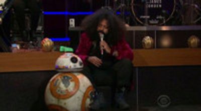 VIDEO: BB-8 Sits In with The LATE LATE SHOW Band
