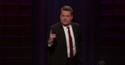 VIDEO: James Discusses Women Day on LATE LATE