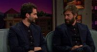 VIDEO: James Asks Which Duplass Brother Is In Charge on LATE LATE Video