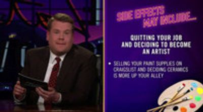 VIDEO: On LATE LATE, James Discusses Becoming an Artist