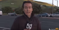 VIDEO: On GMA, Reporter Nearly Hit by a Car While Live On Air