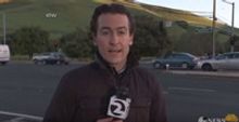 VIDEO: On GMA, Reporter Nearly Hit by a Car While Live On Air