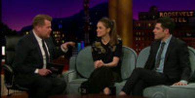 VIDEO: Max Greenfield and Amanda Peet Talk Dancing Roles on LATE LATE SHOW