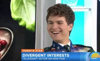 VIDEO: Ansel Elgort Talks New Film ALLEGIANT on 'Today'