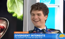 VIDEO: Ansel Elgort Talks New Film ALLEGIANT on 'Today'