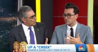 VIDEO: Eugene Levy And Son Daniel Talk About ‘Schitt’s Creek’ TODAY