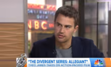 VIDEO: Theo James Talks New ‘Divergent' Film on TODAY