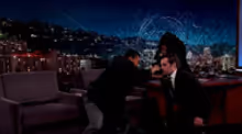 VIDEO: 'Batman v Superman's Henry Cavill Punches Jimmy Kimmel & Guillermo Retaliates!