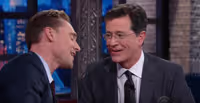 VIDEO: Tom Hiddleston & Stephen Colbert Duet on Classic Hank Williams Song Video