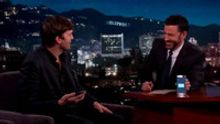 VIDEO: Ashton Kutcher & Jimmy Kimmel Compare Their Uber Ratings - Find Out Who Won!