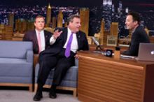 VIDEO: Chris Christie Explains His Awkward Super Tuesday Face Behind Donald Trump
