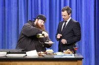 VIDEO: Rapper Action Bronson Cooks Up Some Grilled Octopus on LATE NIGHT