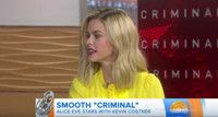 VIDEO: Alice Eve Talks Upcoming Thriller CRIMINAL on 'Today'