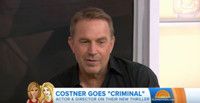 VIDEO: Kevin Costner Talks New New Sci-Fi Thriller CRIMINAL on 'Today'