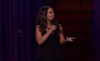 VIDEO: Comedian Rachel Feinstein Performs Stand-Up on LATE LATE SHOW Video