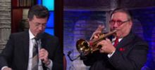 VIDEO: Arturo Sandoval & Stephen Colbert Have 'Trumpet Off' on LATE SHOW