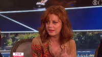 VIDEO: Susan Sarandon Talks Ping Pong, Prince & Remembers David Bowie on THE TALK Video