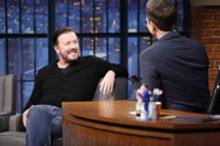 VIDEO: Ricky Gervais Talks New Film SPECIAL CORRESPONDENTS on 'Late Night'