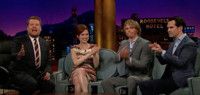 VIDEO: Ellie Kemper, Eric Christian Olson and Jimmy Carr Visit LATE LATE SHOW Video