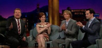 VIDEO: Ellie Kemper, Eric Christian Olson and Jimmy Carr Visit LATE LATE SHOW