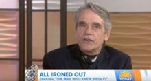 VIDEO: Jeremy Irons Talks New Film ‘The Man Who Knew Infinity’ on TODAY