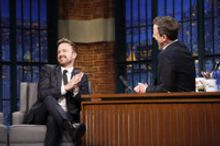VIDEO: Aaron Paul Talks New Series 'The Path' on LATE NIGHT