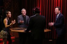 VIDEO: Jada Pinkett Smith & Andy Cohen Play 'Famous Face-Off' on TONIGHT SHOW