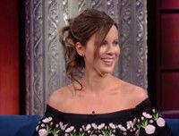 VIDEO: Stephen Colbert Offers Kate Beckinsale Little Known Jane Austin Stories to Star In