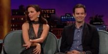 VIDEO: Kate Beckinsale & Bill Hader Visit LATE LATE SHOW