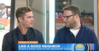 VIDEO: Zac Efron, Seth Rogan Talk New Film NEIGHBORS 2 on 'Today'
