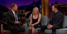 VIDEO: Chelsea Handler & Peter Krause Visit LATE LATE SHOW