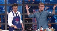 VIDEO: Stephen Colbert Shares Bourbon and Brunch with Bobby Flay on LATE SHOW