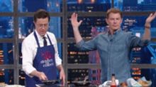 VIDEO: Stephen Colbert Shares Bourbon and Brunch with Bobby Flay on LATE SHOW