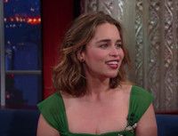 VIDEO: Stephen Colbert Learns Emilia Clarke Is NOT the Mother of Dragons Video