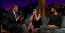 VIDEO: Jim Sturgess & Anne Hathaway Visit LATE LATE SHOW