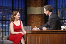 VIDEO: Emilia Clarke Talks New Film ME BEFORE YOU on 'Late Night'