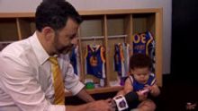 VIDEO: Baby Steph Curry & Baby Lebron James on KIMMEL