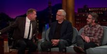 VIDEO: Tim Robbins and Marc Maron Visit LATE LATE SHOW