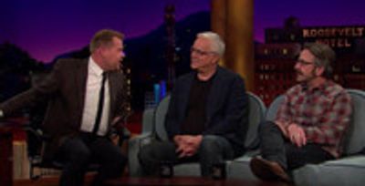 VIDEO: Tim Robbins and Marc Maron Visit LATE LATE SHOW